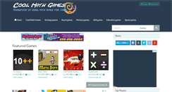 Desktop Screenshot of coolmathgames.us.com